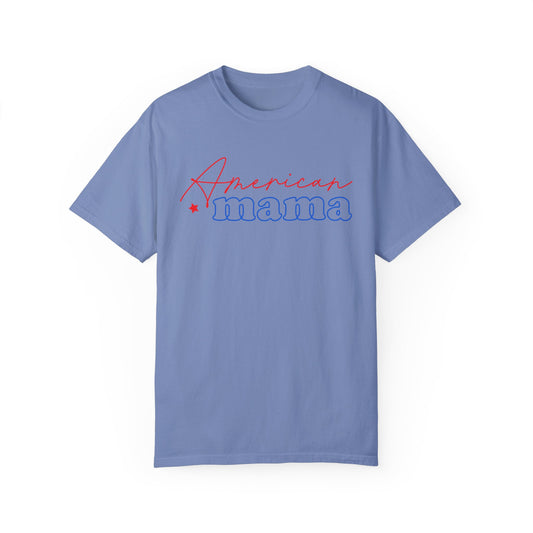 American Mama Shirt,  USA Tshirt, American Flag Comfort Colors Shirt, Comfort Colors Usa Flag Tee, USA Comfort Colors Tee, USA Shirt