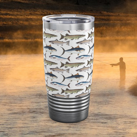 Fly Fishing Father's Day Gift, Fishing Tumbler, Gift for Him