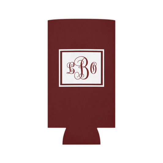 Maroon/White Can Coozie | Game Day | College Team Colors