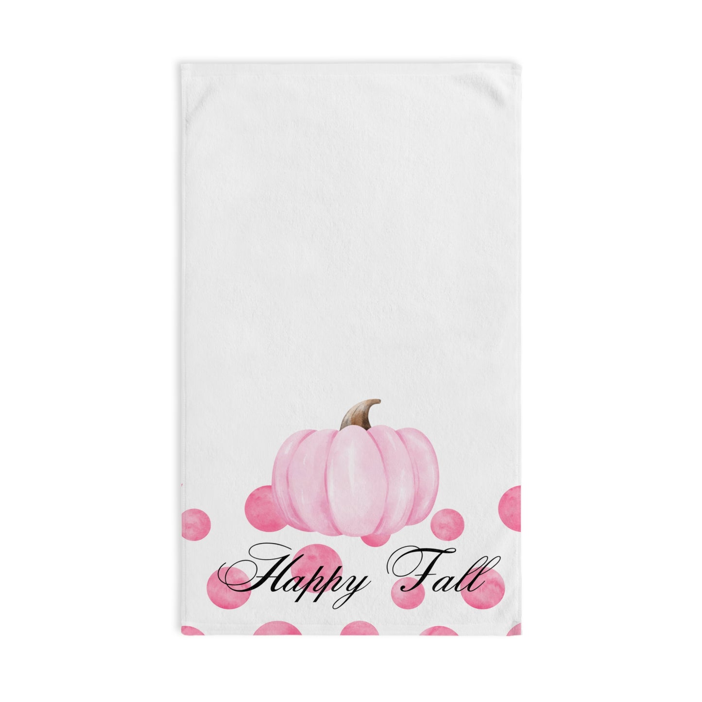 Halloween Hand Towel, Kitchen Towel, Bathroom Hand Towel, Preppy Pink Towel, Hostess Gift