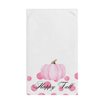 Halloween Hand Towel, Kitchen Towel, Bathroom Hand Towel, Preppy Pink Towel, Hostess Gift