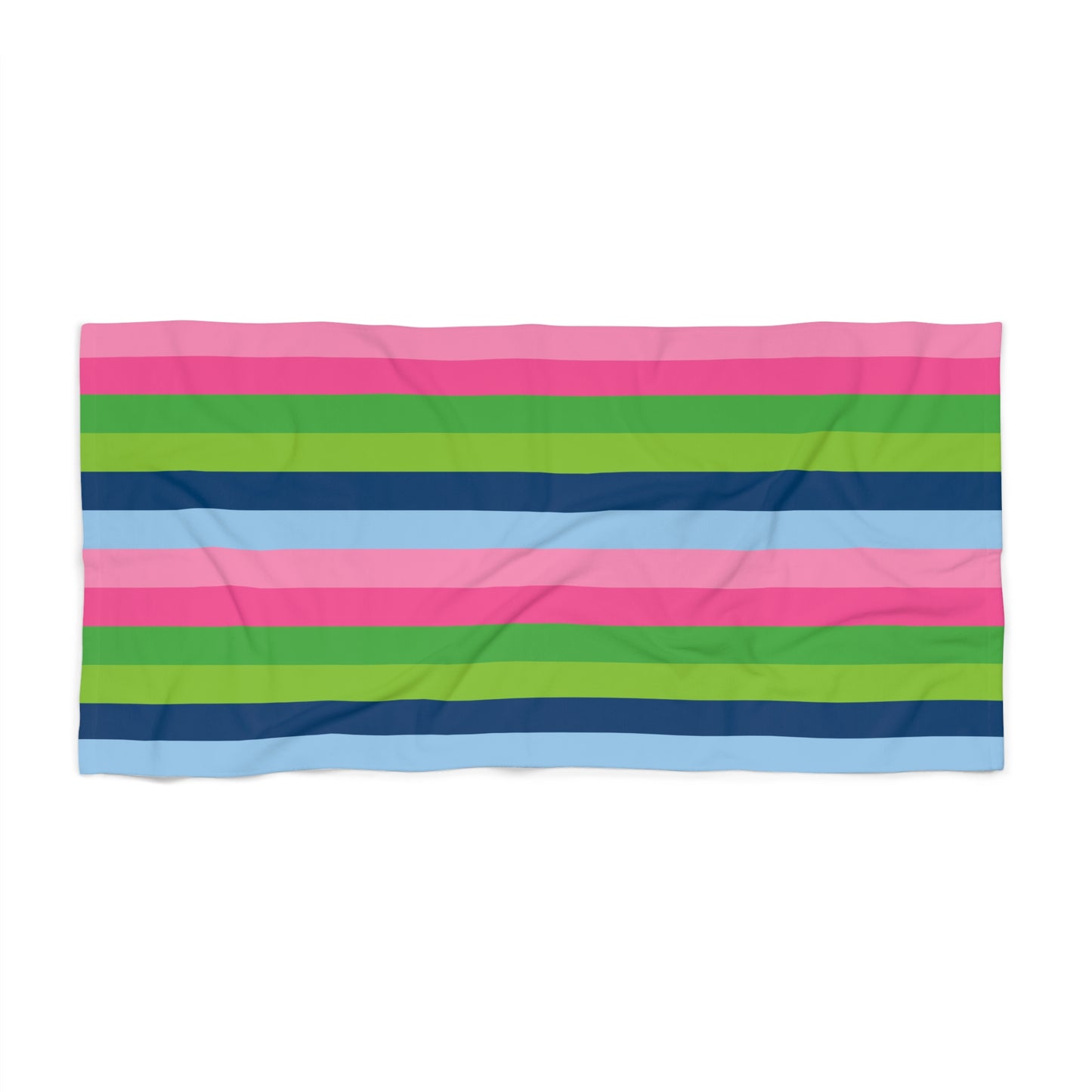 Multi Color Striped Beach Towel