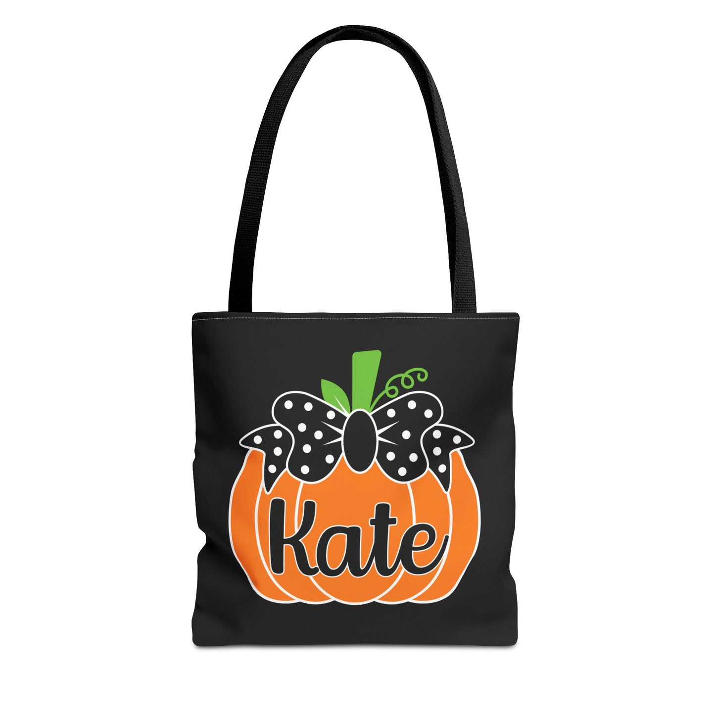 Personalized Halloween Tote Bag, Customized Halloween Bag Canvas Tote Bag for Trick or Treat, Trick or Treating