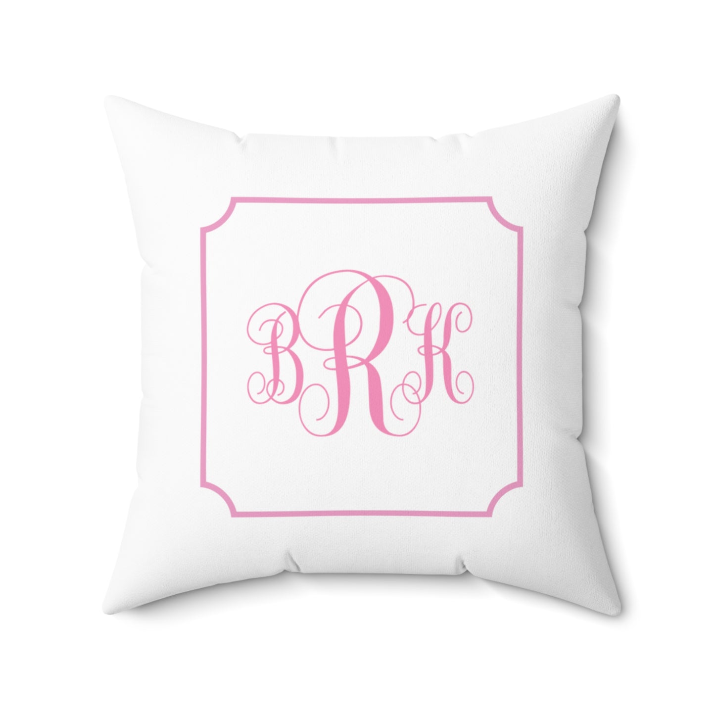 Monogram Pillow, Dorm Decor, Dorm Room Decor, Preppy Room Decor, Monogram