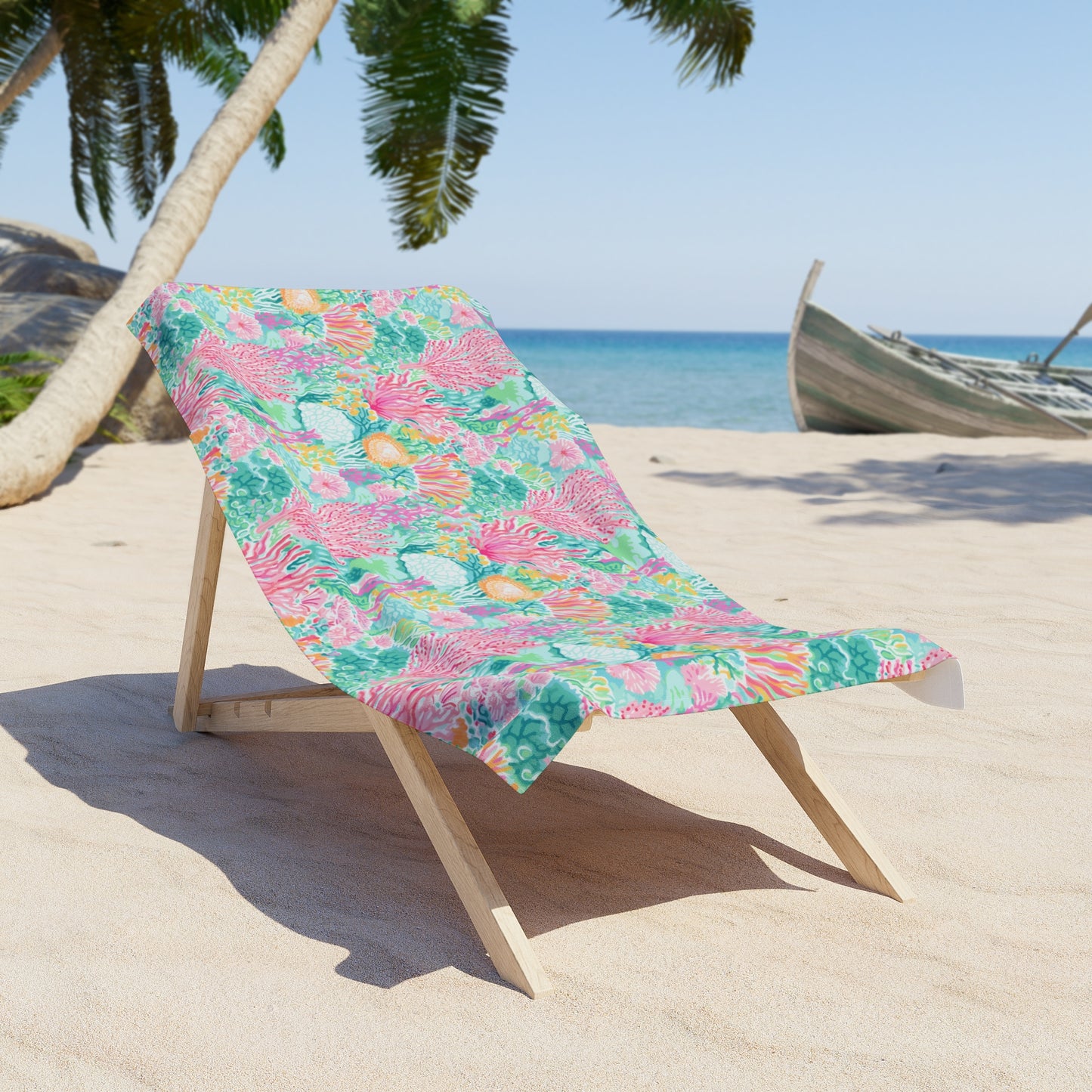 Coral Reef Beach Towel