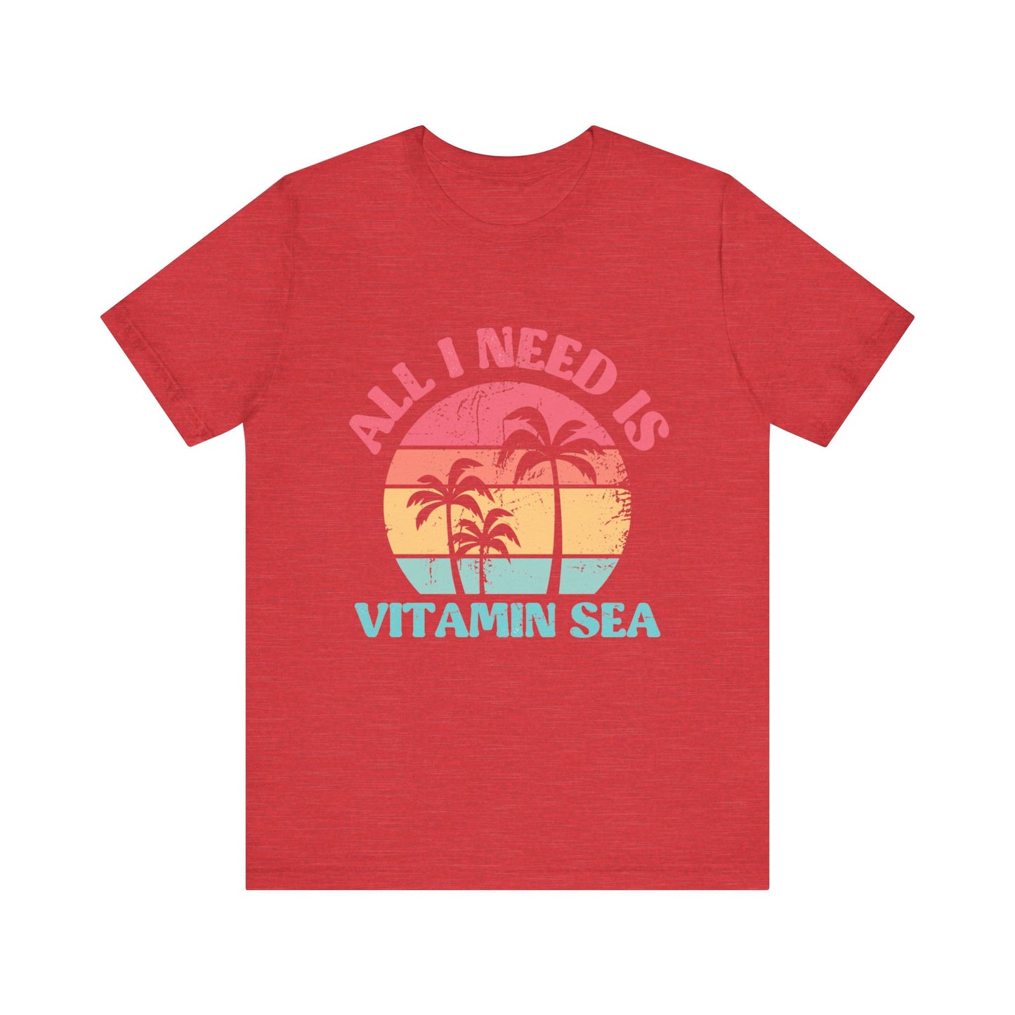 Summer Shirt, Vacation, Beach and Cruise Shirt, Vitamin Sea