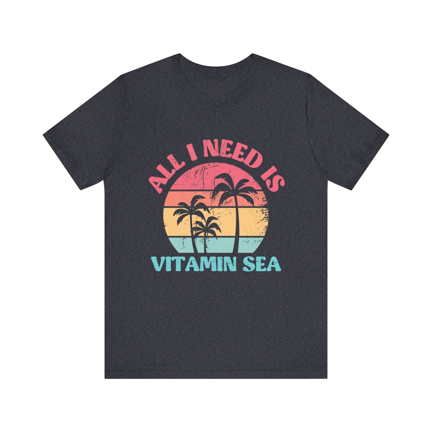 Summer Shirt, Vacation, Beach and Cruise Shirt, Vitamin Sea