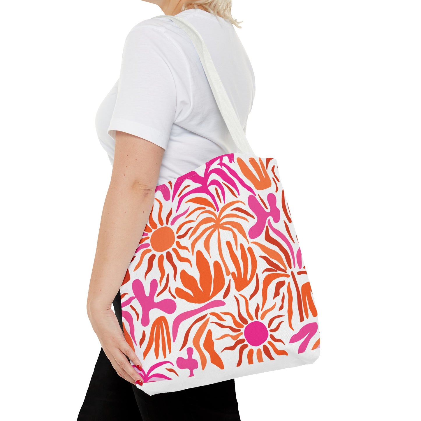 Boho Retro Beach Vibe Tote Bag, Travel Bag, Vacation