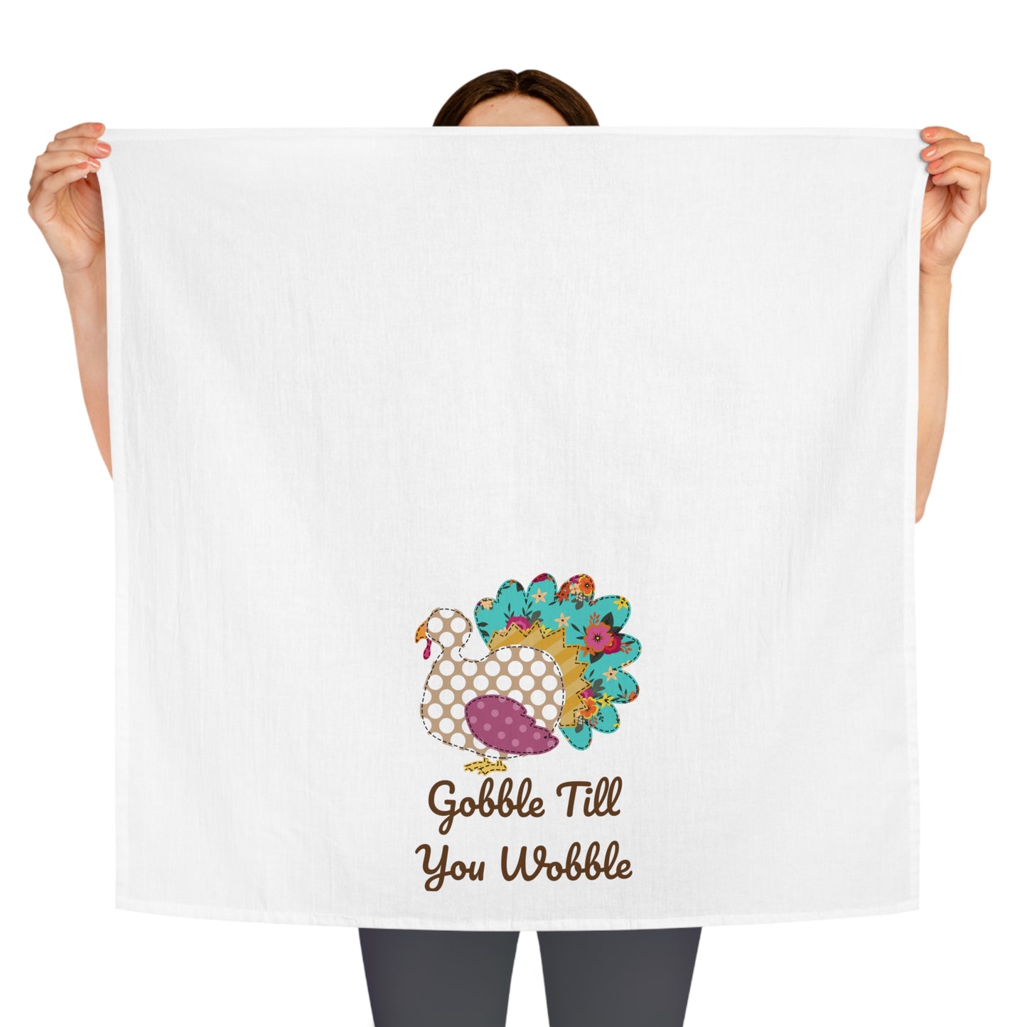 Fall Tea Towel, Thanksgiving Tea Towel, Housewarming Gift, Hostess Gift