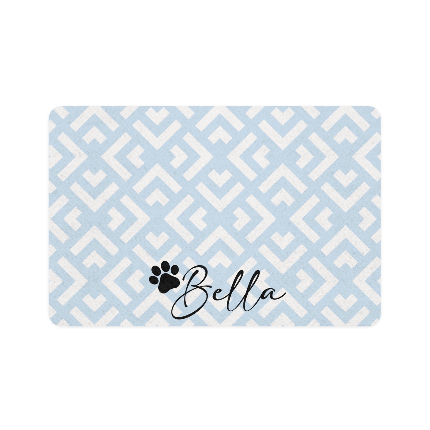 Personalized Pet Food Mat