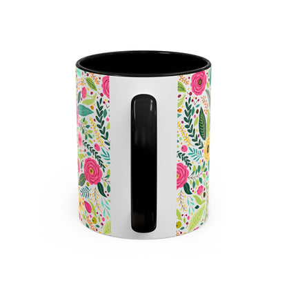 Custom Wildflowers Coffee Mug for Nature Lover Gardener Birthday Gift for Her Mug