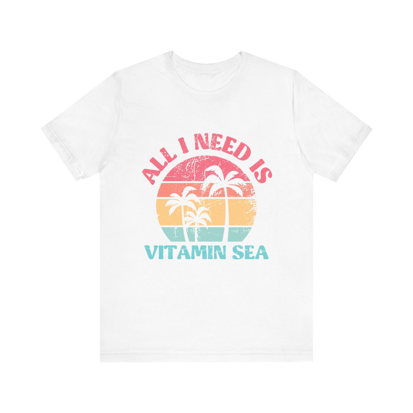 Summer Shirt, Vacation, Beach and Cruise Shirt, Vitamin Sea