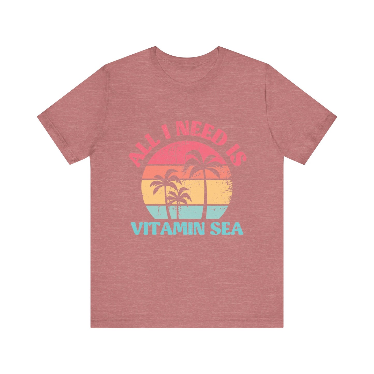 Summer Shirt, Vacation, Beach and Cruise Shirt, Vitamin Sea