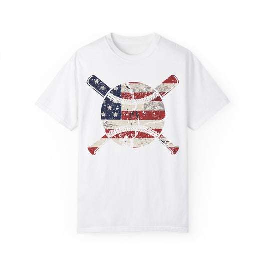 American Baseball Shirt,  USA Tshirt, American Flag Comfort Colors Shirt, Comfort Colors Usa Flag Tee, USA Comfort Colors Tee, USA Shirt