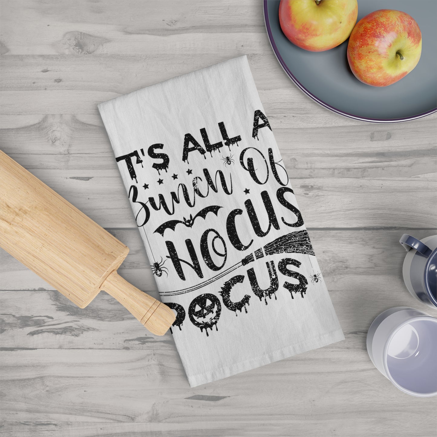 Kitchen Tea Towel, Hocus Pocus, Kitchen Decor, Kitchen Towel, Fall Decor, Halloween Decor