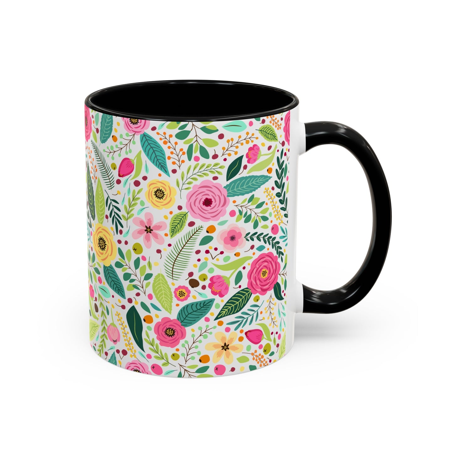 Custom Wildflowers Coffee Mug for Nature Lover Gardener Birthday Gift for Her Mug