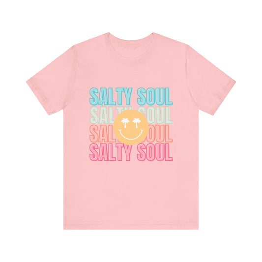 Summer Shirt, Vacation, Beach and Cruise Shirt, Salty Soul