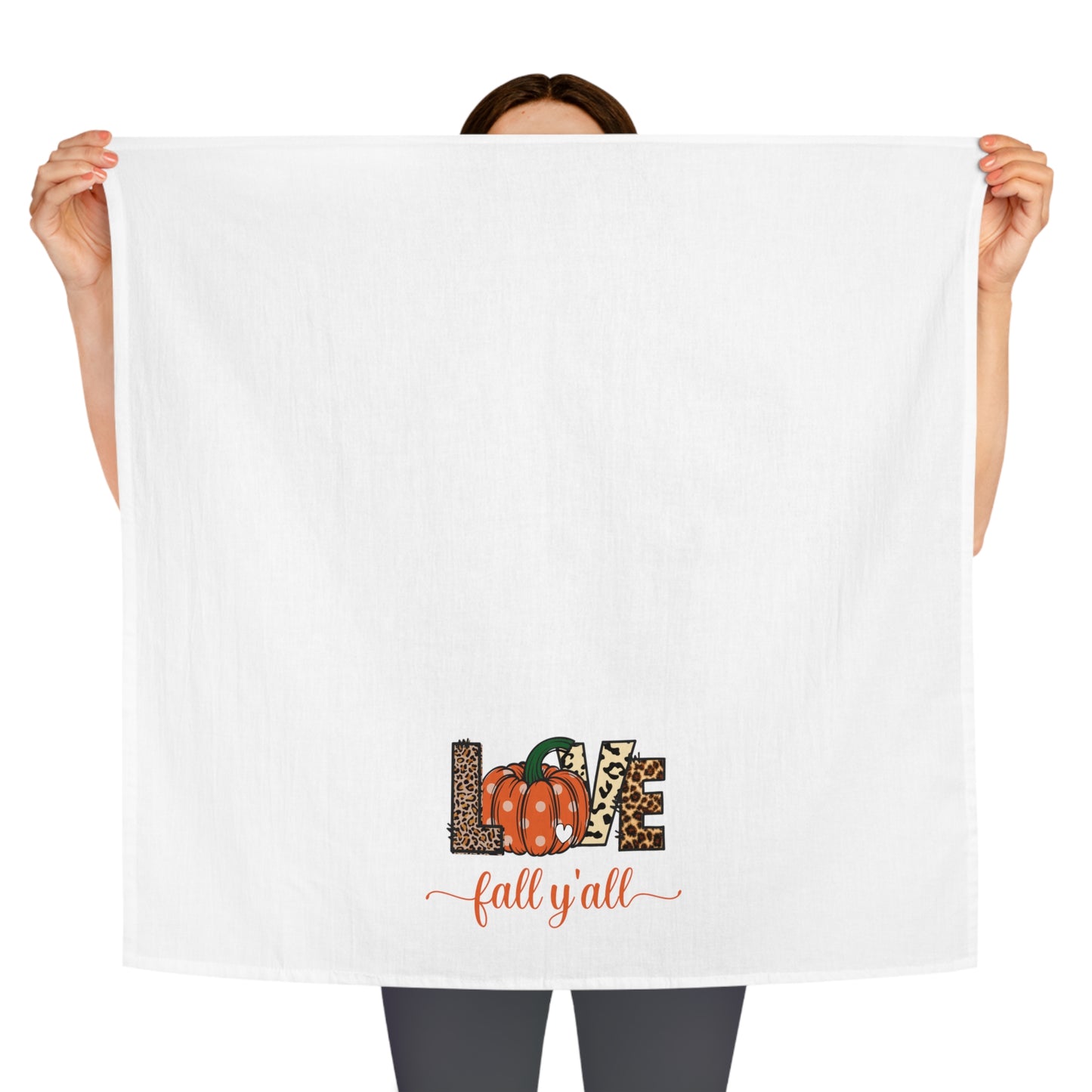 Kitchen Tea Towel, Fall Decor, Kitchen Decor, Kitchen Towel, Love Fall Yall