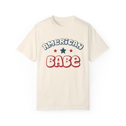 American Babe Shirt,  USA Tshirt, American Flag Comfort Colors Shirt, Comfort Colors Usa Flag Tee, USA Comfort Colors Tee, USA Shirt