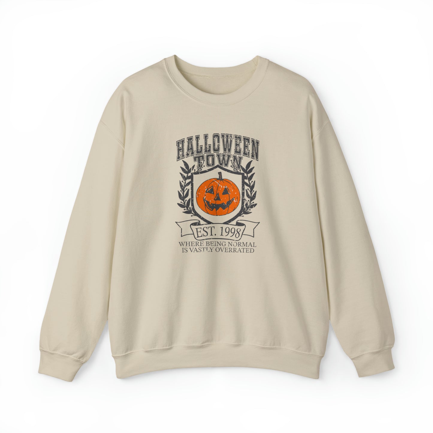 Halloweentown Sweatshirt, Halloween Sweatshirt, Halloween Costume, Gildan 18000 Sweatshirt, College Shirt