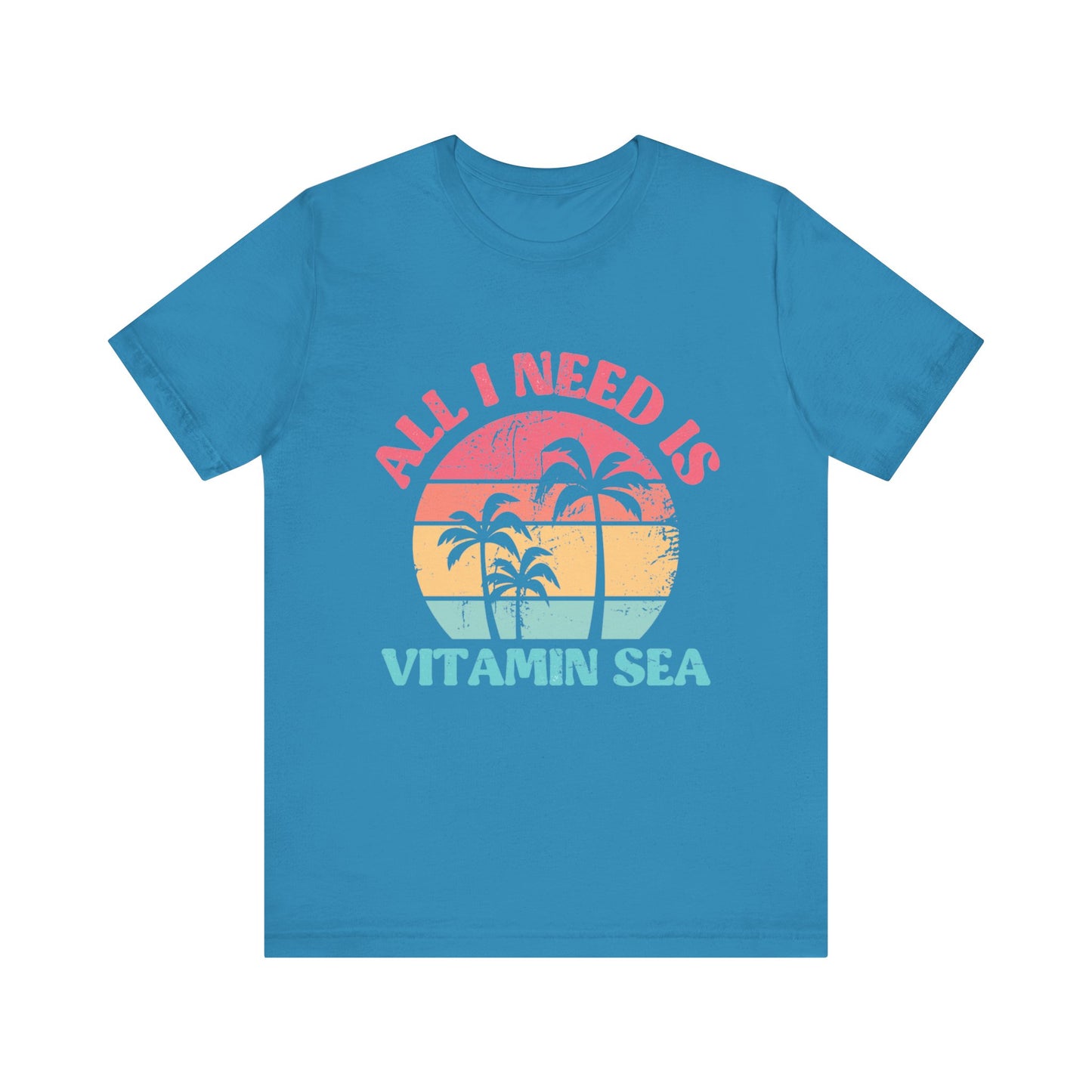 Summer Shirt, Vacation, Beach and Cruise Shirt, Vitamin Sea