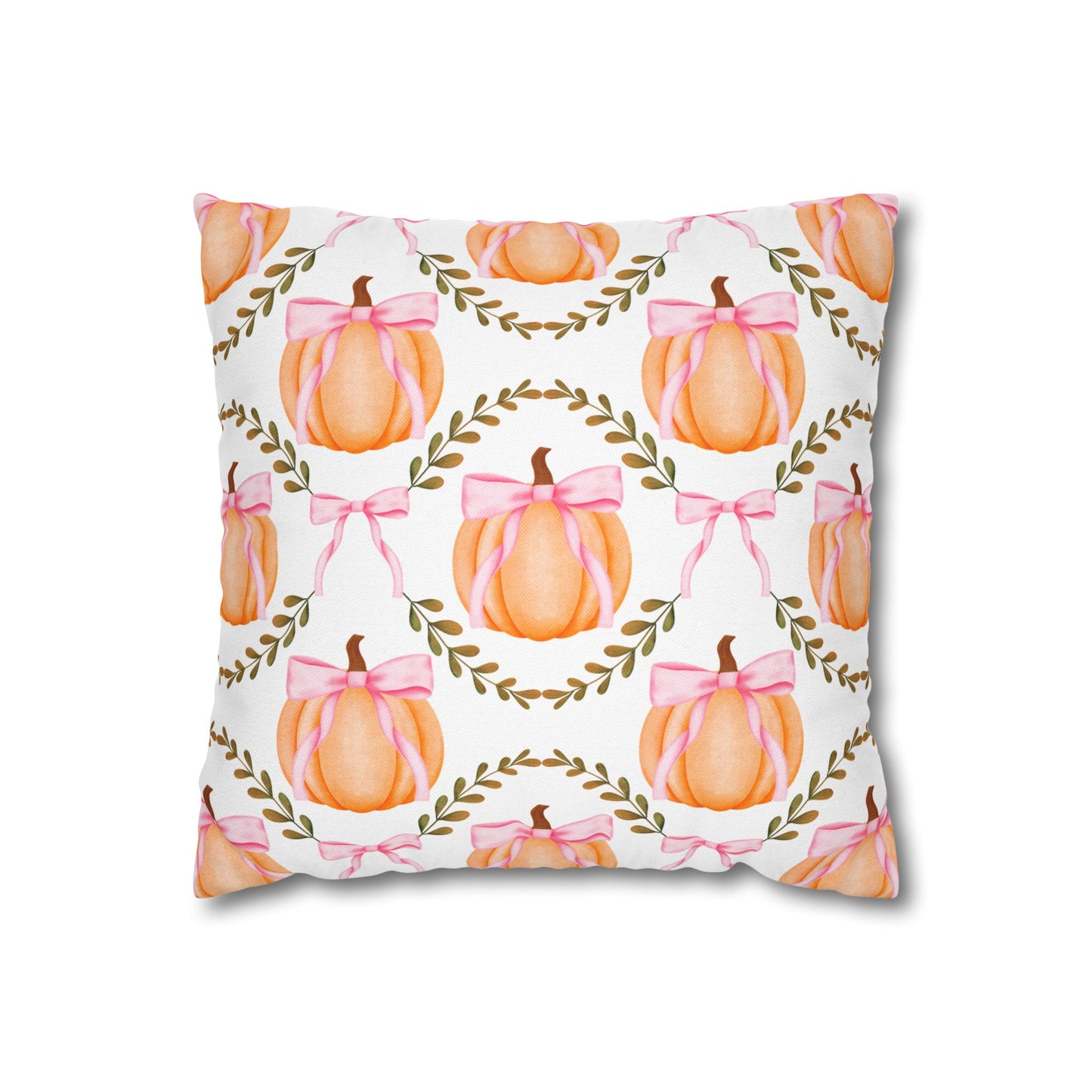 Coquette Pumpkin Pillow Case