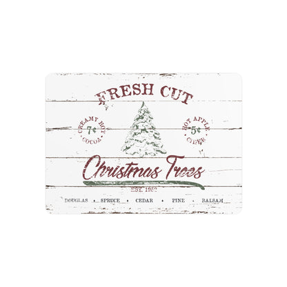 Christmas Trees Sign Rustic Farmhouse Christmas Art Wall