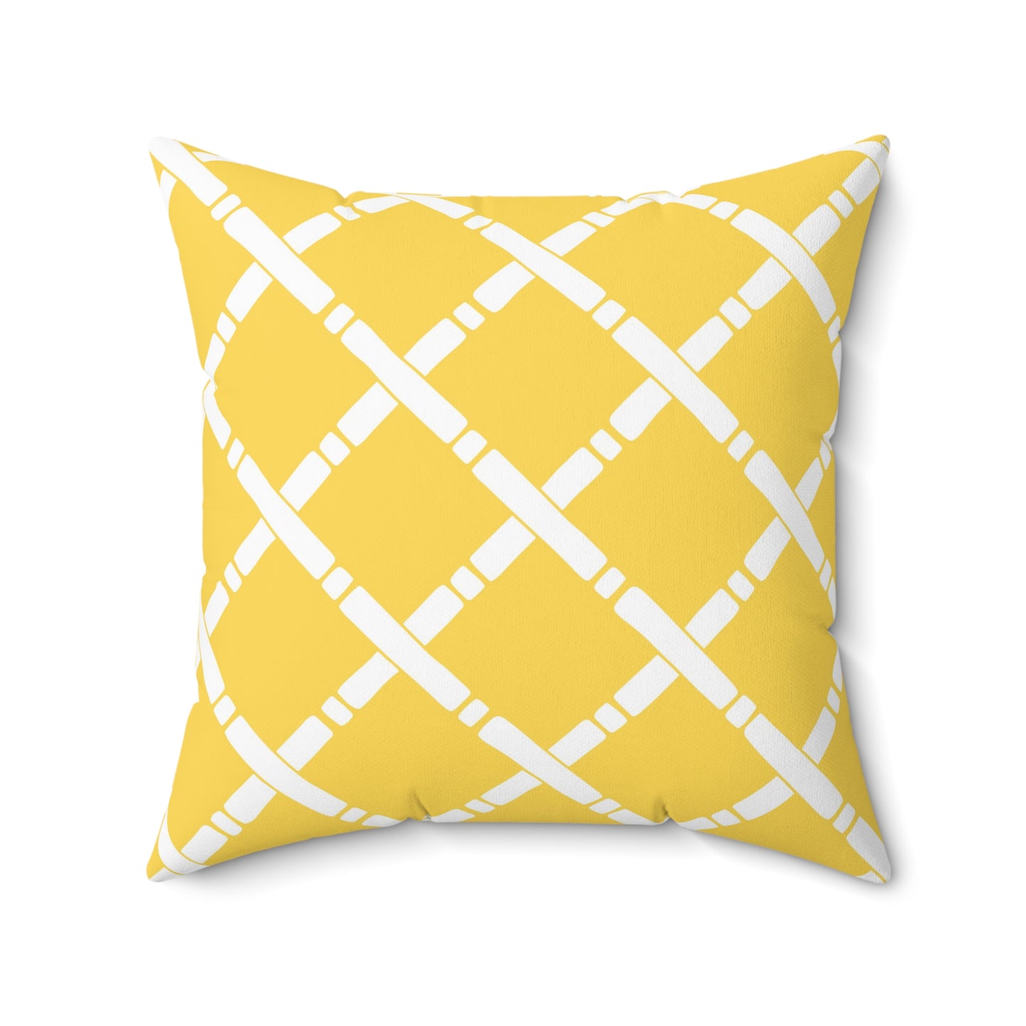 Throw Pillow, Home Decor, Yellow