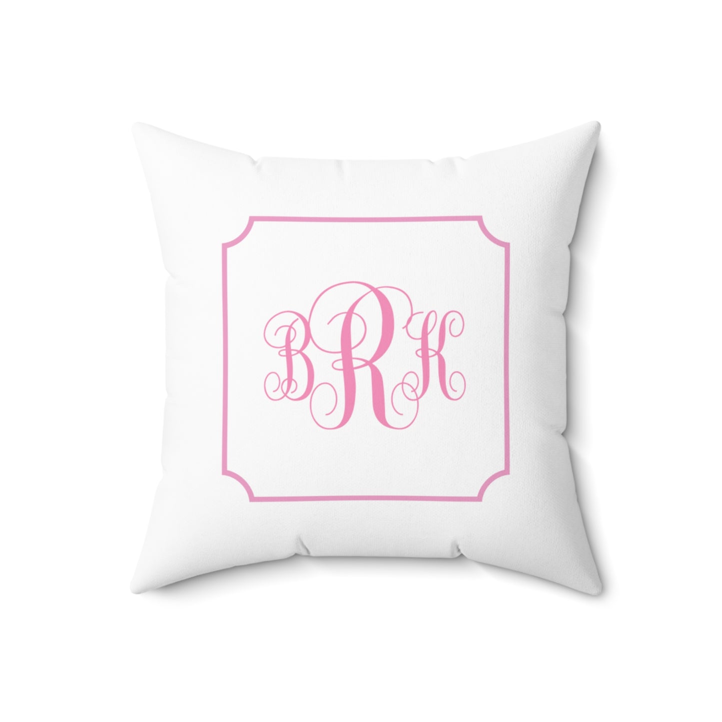 Monogram Pillow, Dorm Decor, Dorm Room Decor, Preppy Room Decor, Monogram