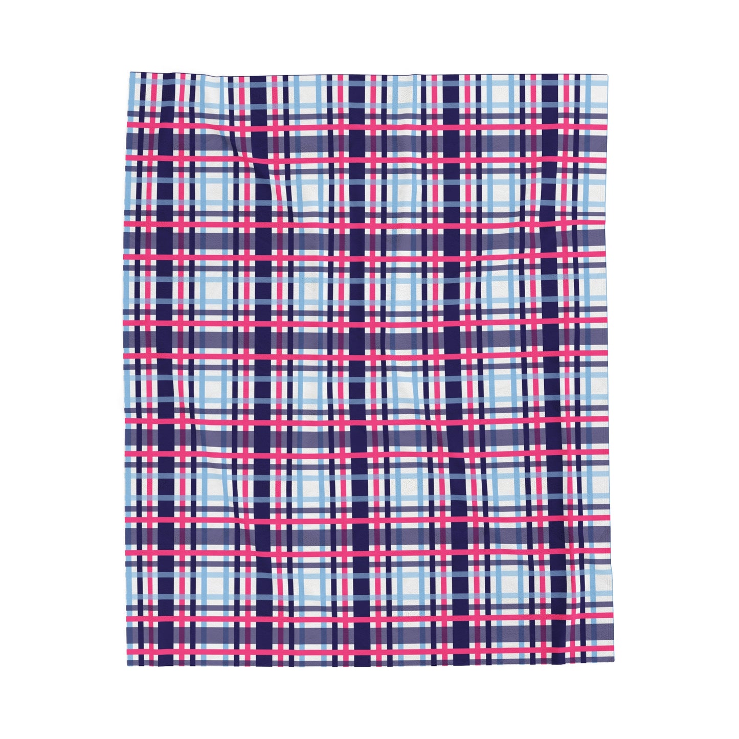 Plush Blanket - Preppy Plaid