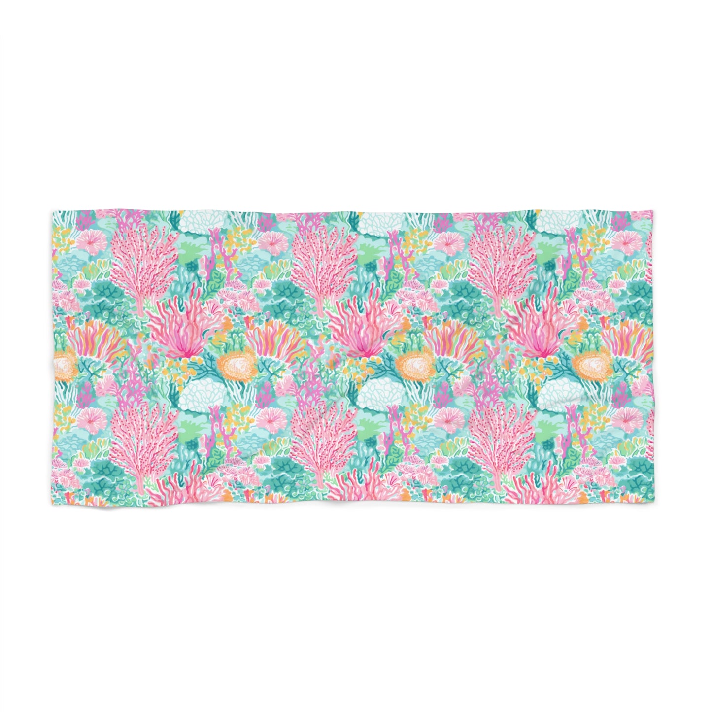 Coral Reef Beach Towel