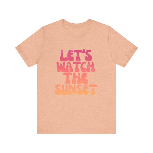 Summer Shirt, Vacation, Beach and Cruise Shirt, Sunset