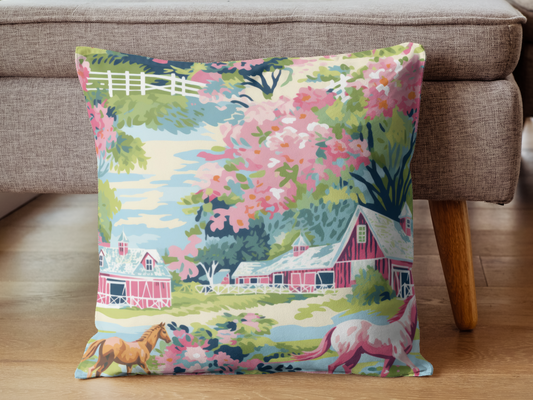 Farm Decor Pillow