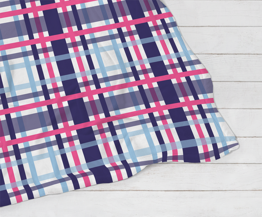 Plush Blanket - Preppy Plaid