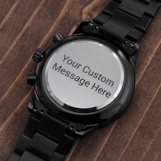 Personalized Watch for Men, Custom Gift, Father's Day Gift, Groomsmen Gift