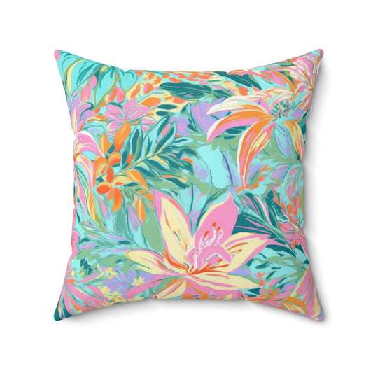 West Palm Beach Pillow, Tropical Pillow, Home Decor, Preppy Room Decor, Throw Pillow, Beach Pillow, Beach Home, Dorm Decor, Beach Decor