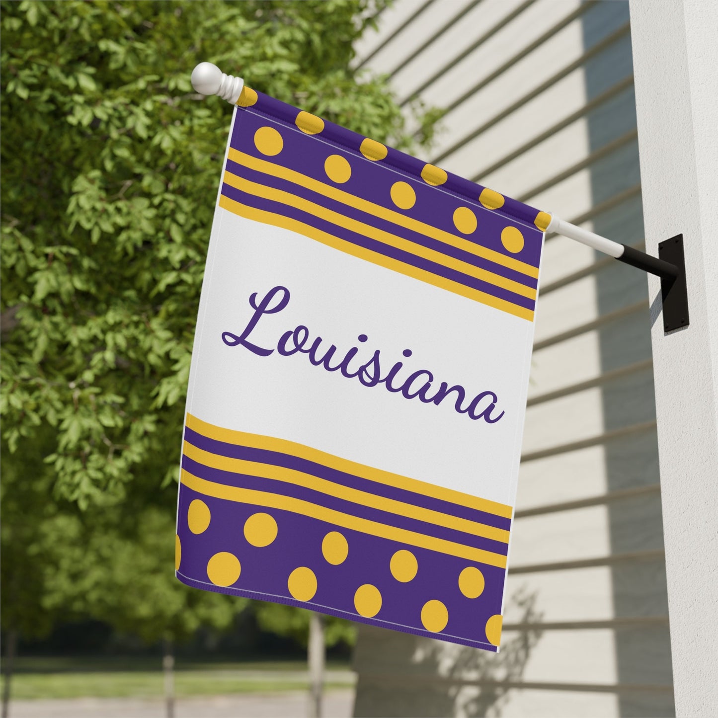 Louisiana Football Home Decor, Garden Flag, Football Season