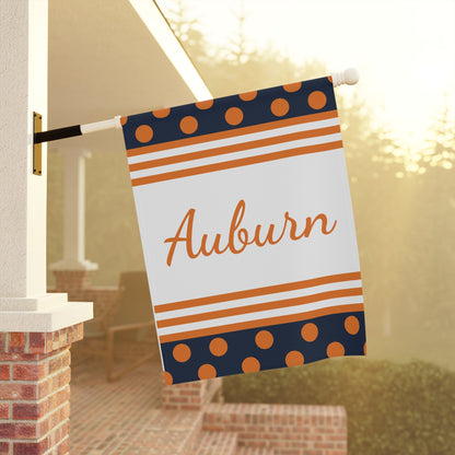 Auburn Football Home Decor, Garden Flag, Football Season