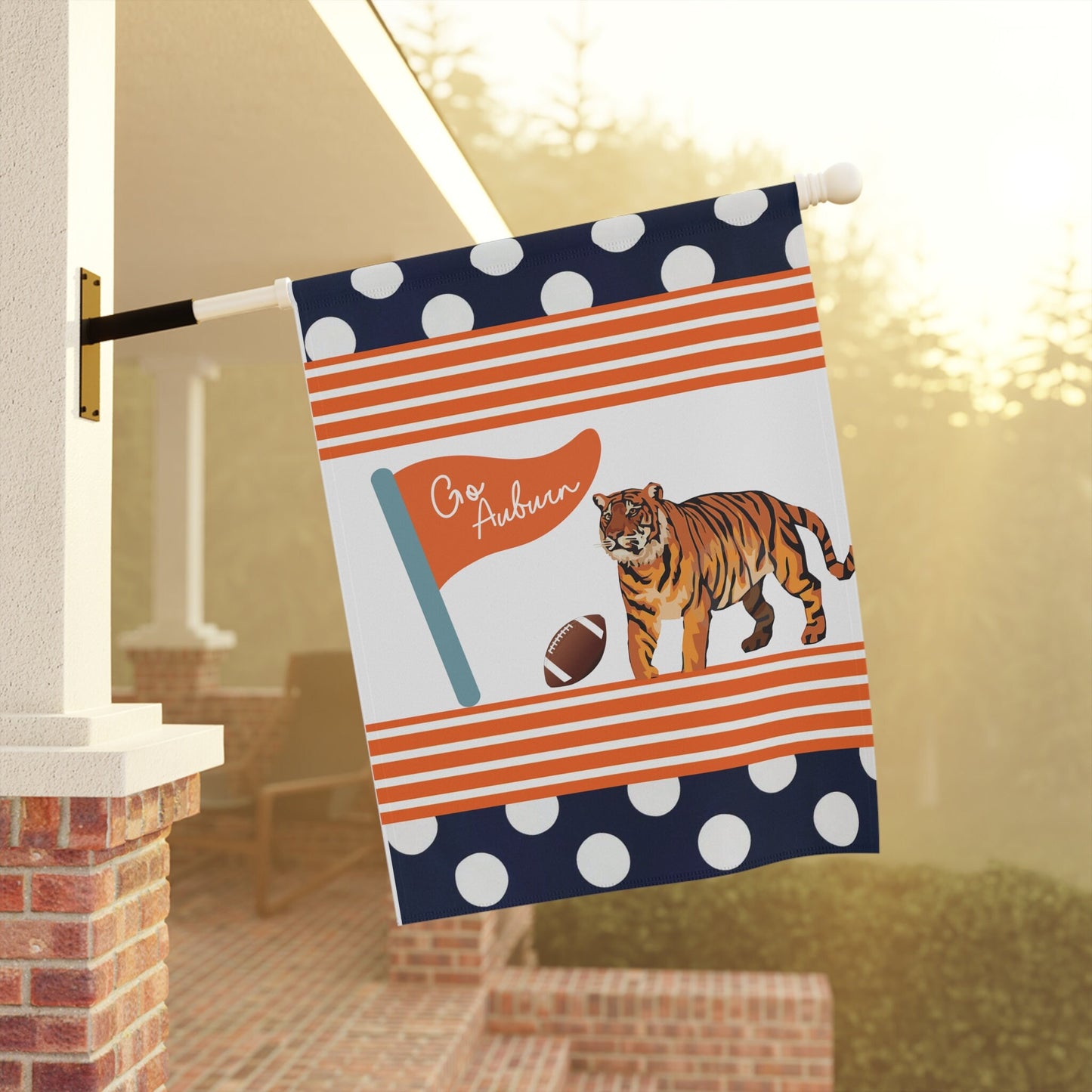 Auburn Garden Flag, Football Season, Home Decor, Auburn Tigers