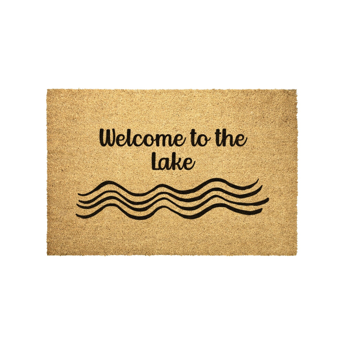 Custom Doormat, Home Decor, Lake House Decor, Housewarming Gift, Welcome To The Lake Doormat, Lake Home