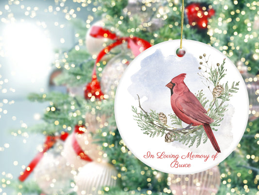 Cardinal Ornament, Christmas Ornament, Cardinal Christmas Ornament