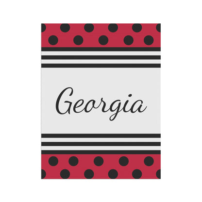 Georgia Football Home Decor, Garden Flag, Football Season