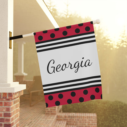 Georgia Football Home Decor, Garden Flag, Football Season