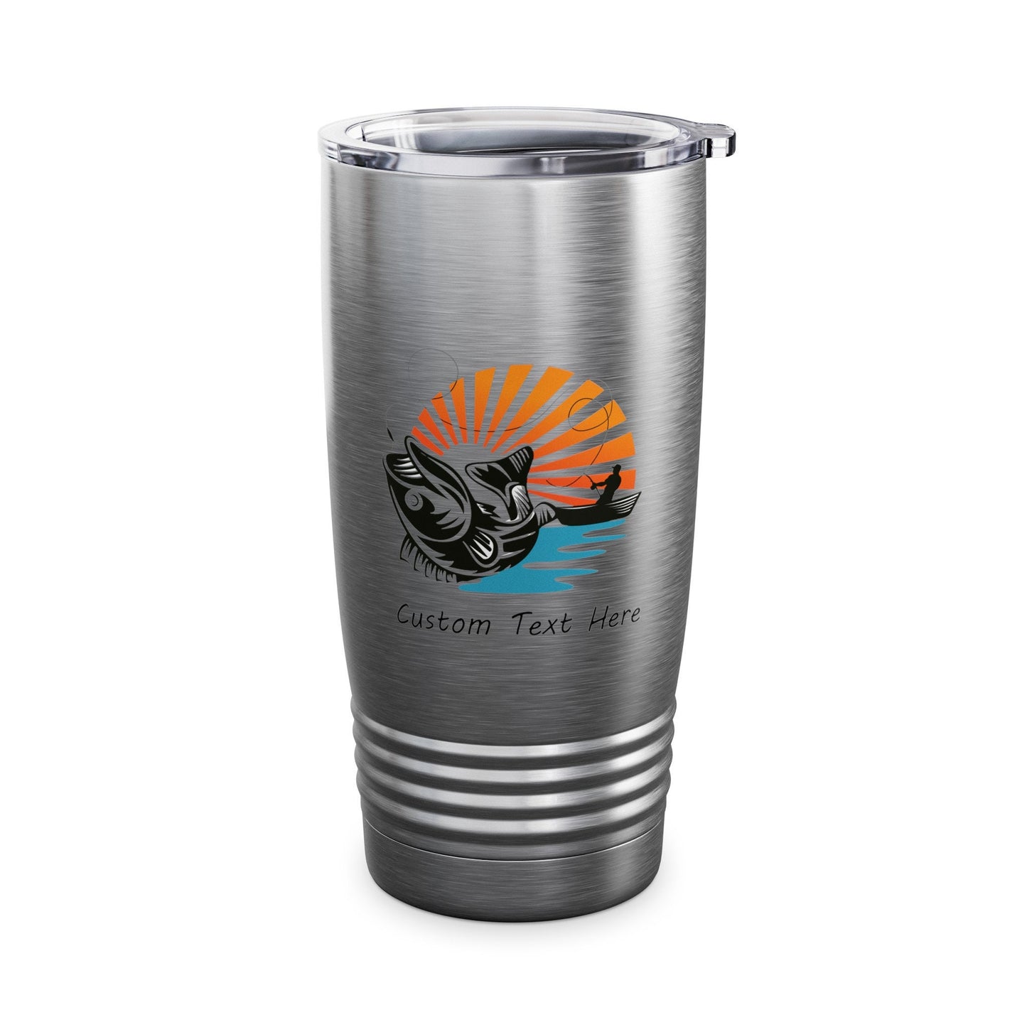 Bass Fishing Father's Day Gift, Fishing Tumbler, Gift for Him, Fishing Lake