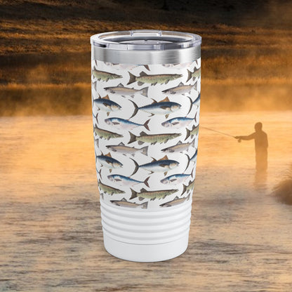 Fly Fishing Father's Day Gift, Fishing Tumbler, Gift for Him