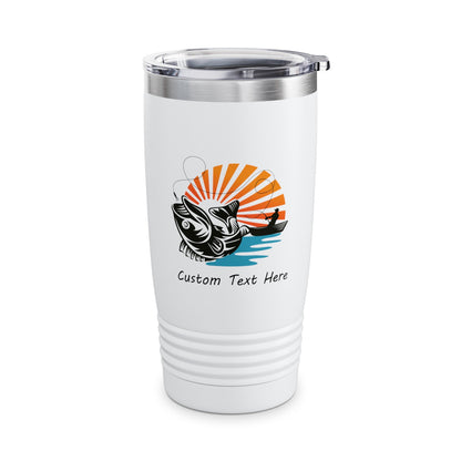 Bass Fishing Father's Day Gift, Fishing Tumbler, Gift for Him, Fishing Lake