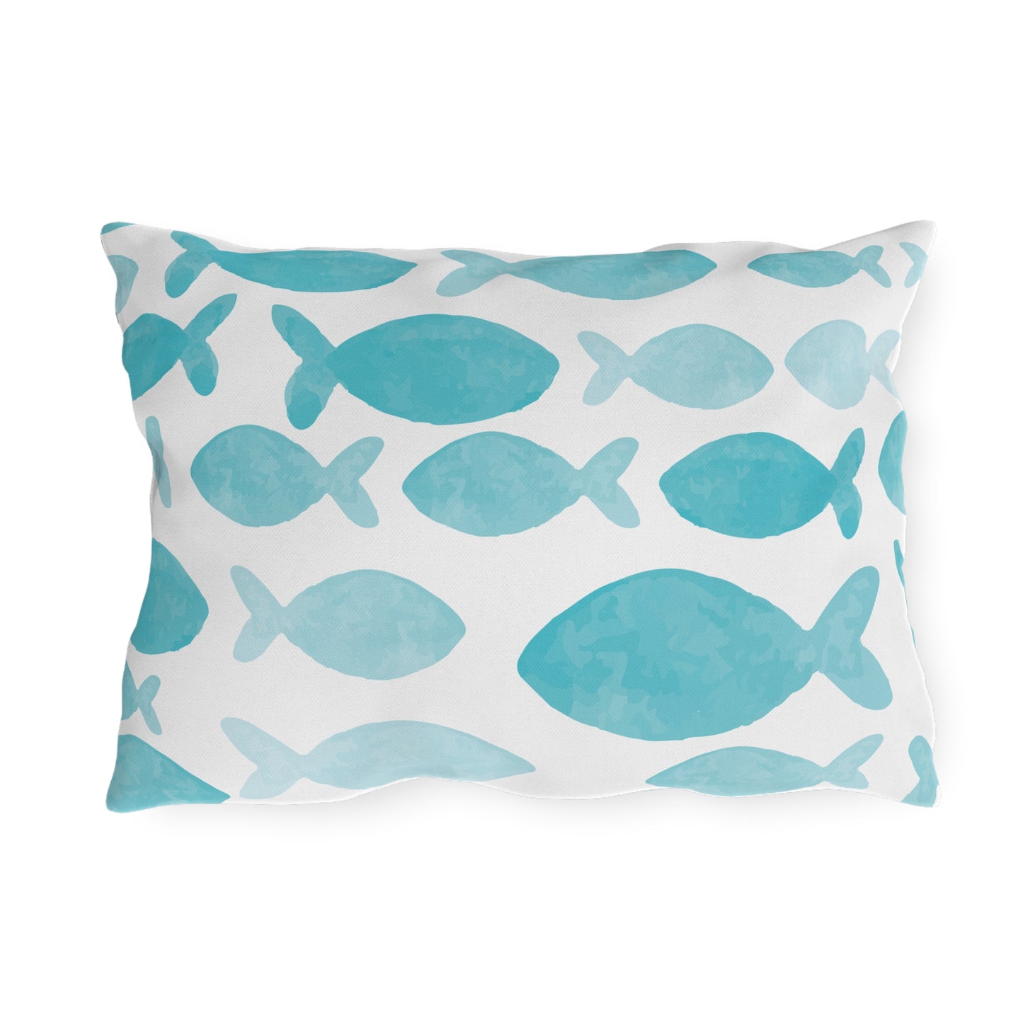 Outdoor Pillow Fish and Beach House Design | Front Porch Pillow | Back Porch Pillow