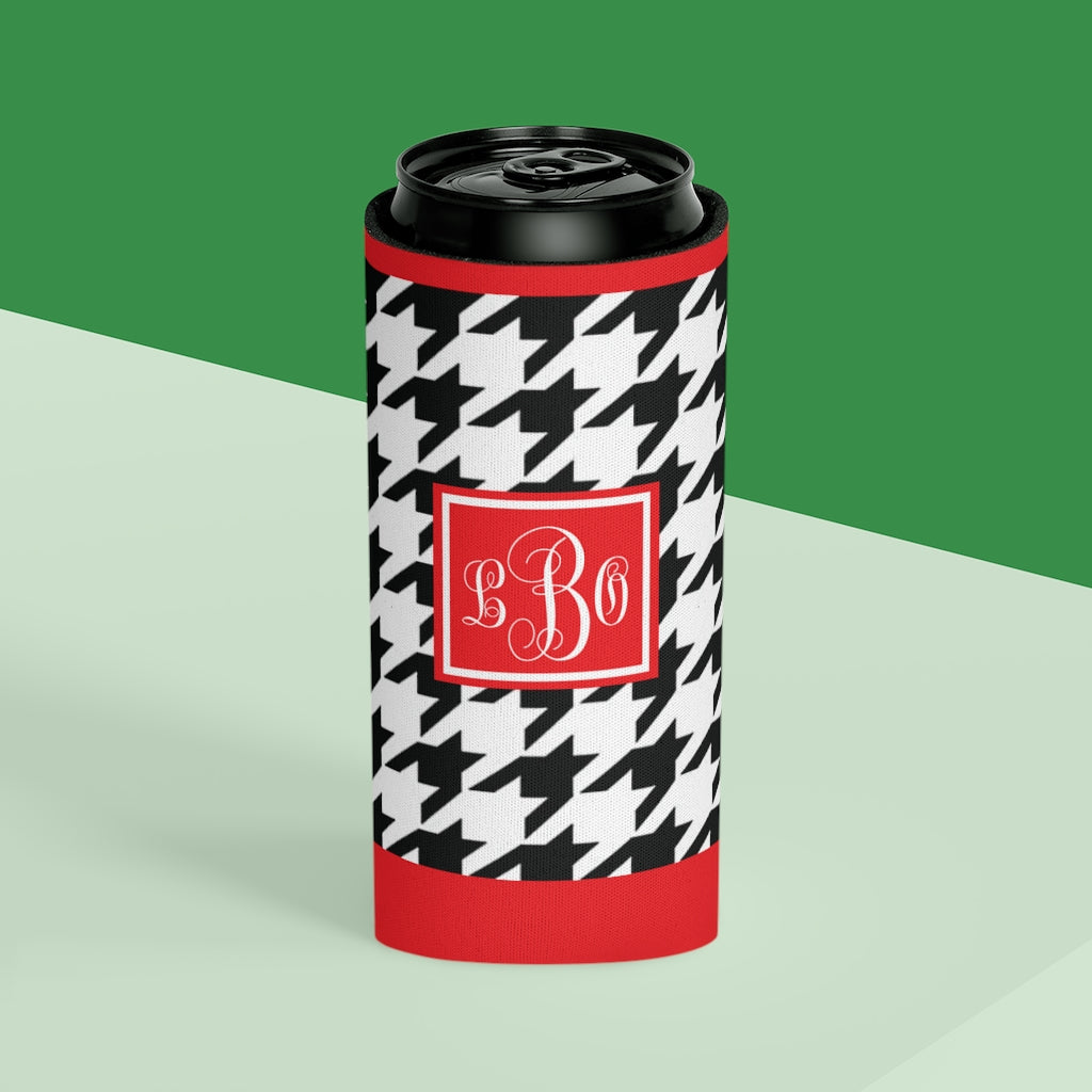 College Game Day Can Coozie | Team Spirit | Monogram | Personalized