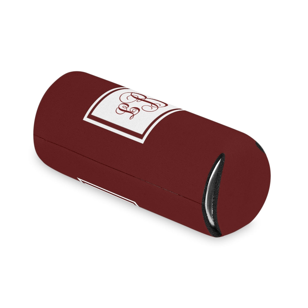 Maroon/White Can Coozie | Game Day | College Team Colors