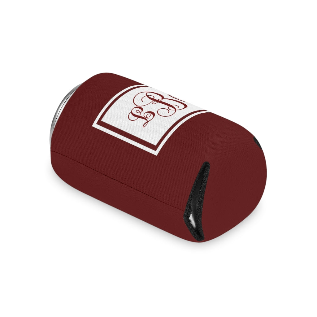 Maroon/White Can Coozie | Game Day | College Team Colors